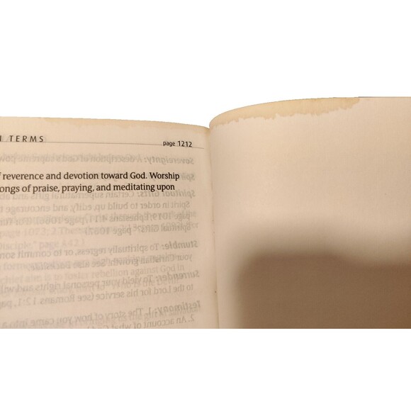 New Believer's Bible New Living Translation-NLT (Softcover)-Christian-2004 - Picture 9 of 10